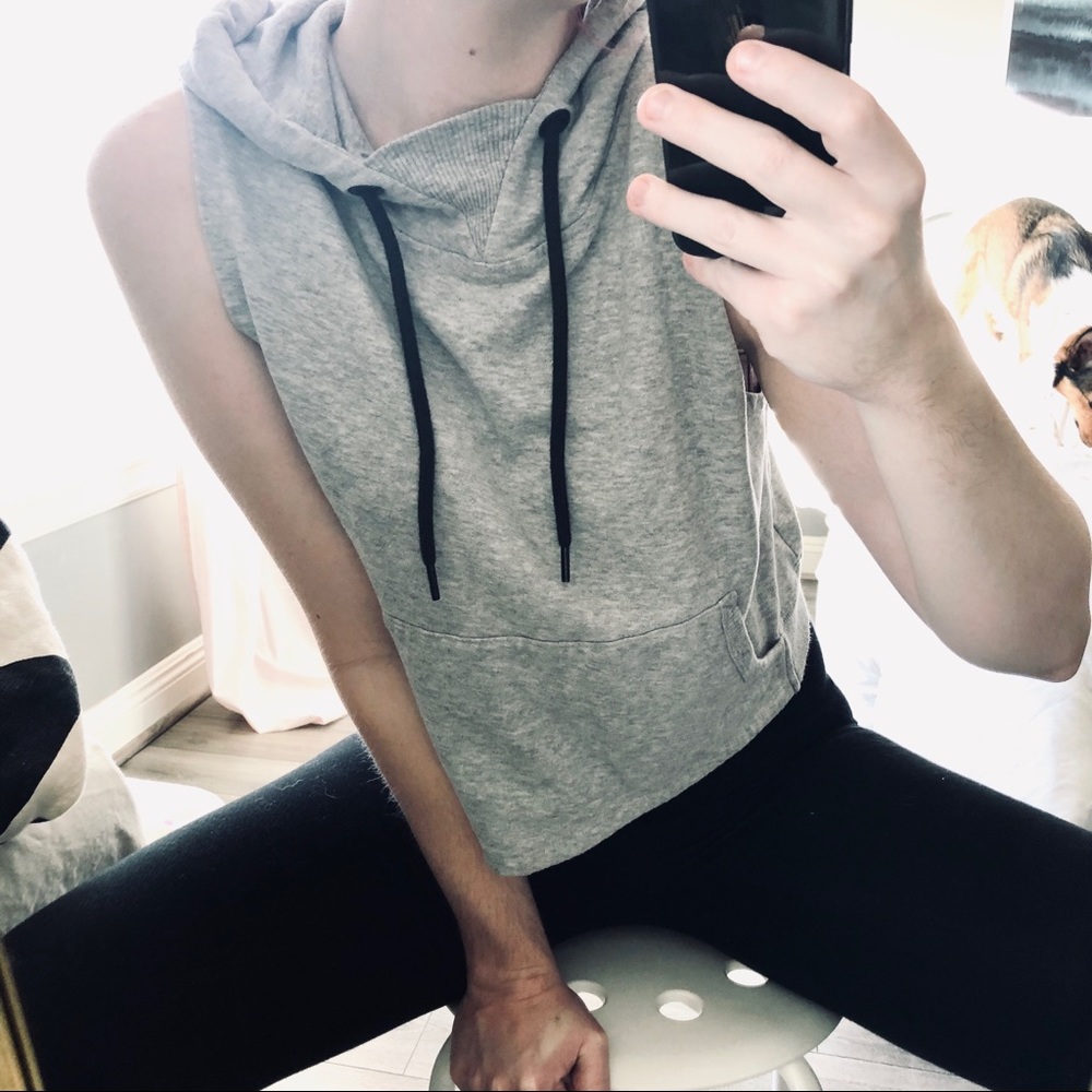 MJA Sport Grey Hoodie Tank